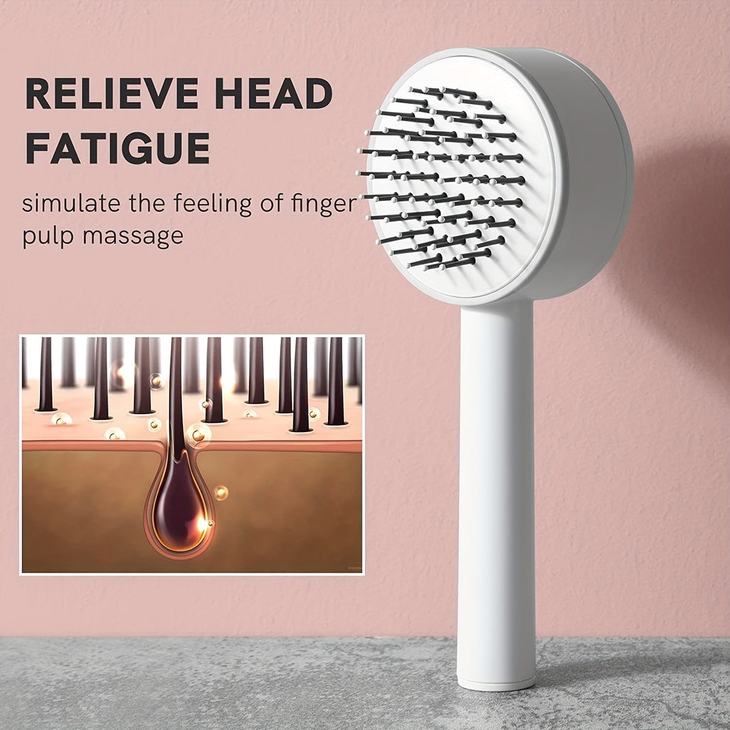 Self-Cleaning Air Cushion Hair Brush
