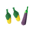 Woven Carrot Chew Toy for Small Pets