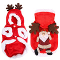 Santa Reindeer Pet Costume