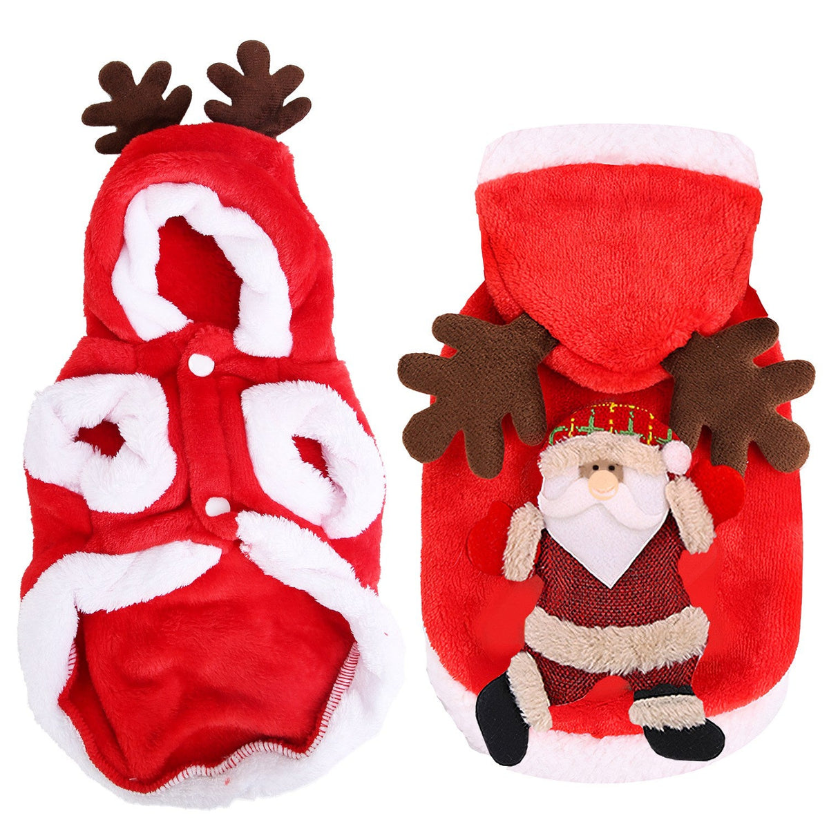 Santa Reindeer Pet Costume