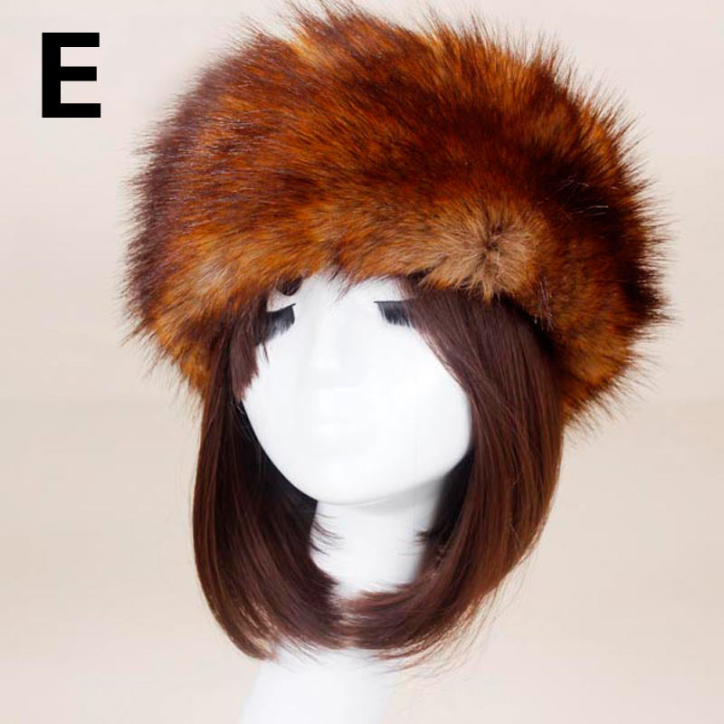 Faux Fur Open-Top Hat