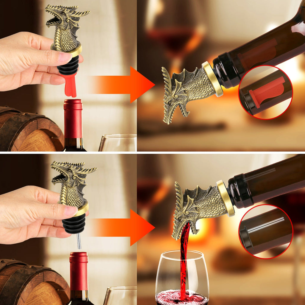 Faucet-Style Wine & Liquor Pourer