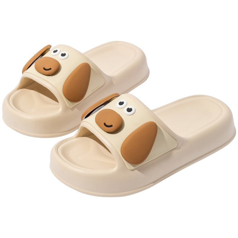 Cartoon Dog & Mushroom Slides