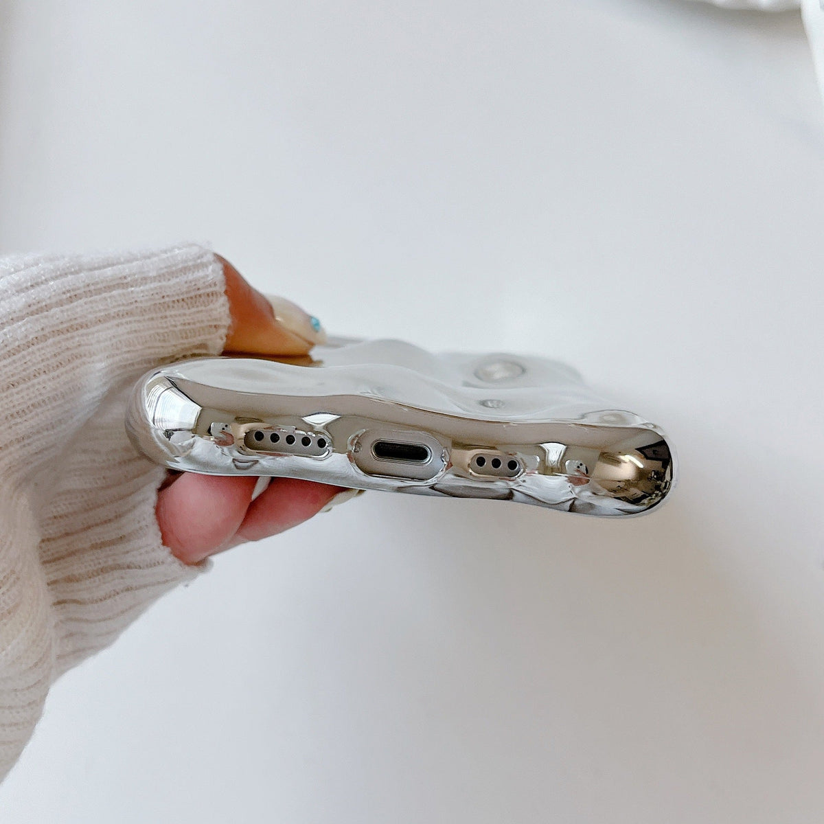 Chrome Bubble iPhone Case