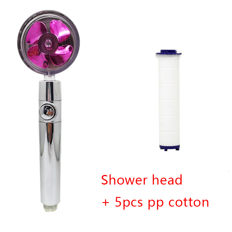 High-Pressure Turbo Fan Shower Head