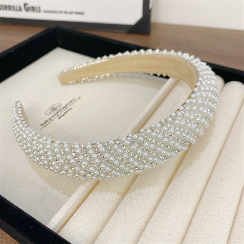 Faux Pearl Headband