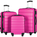 3-Piece Hardshell Luggage Set with TSA Locks