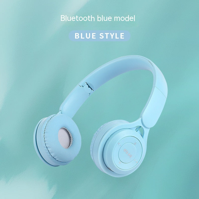 Foldable Wireless Headphones with Extra Bass