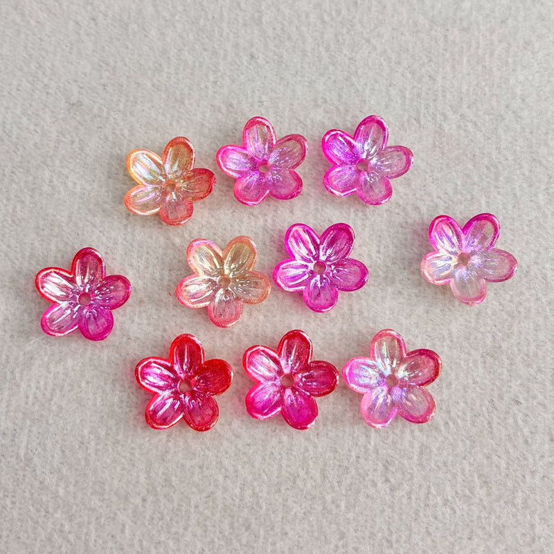 Glow-in-the-Dark Flower Beads