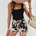 Women's Tank & Floral Shorts Lounge Set