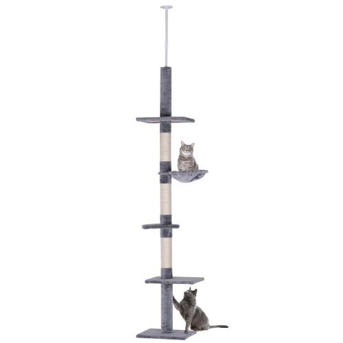 9 ft Floor-to-Ceiling Cat Tree