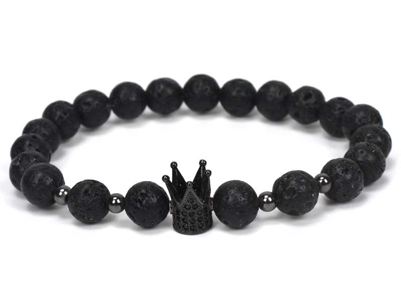 Natural Stone Animal Head Bracelet