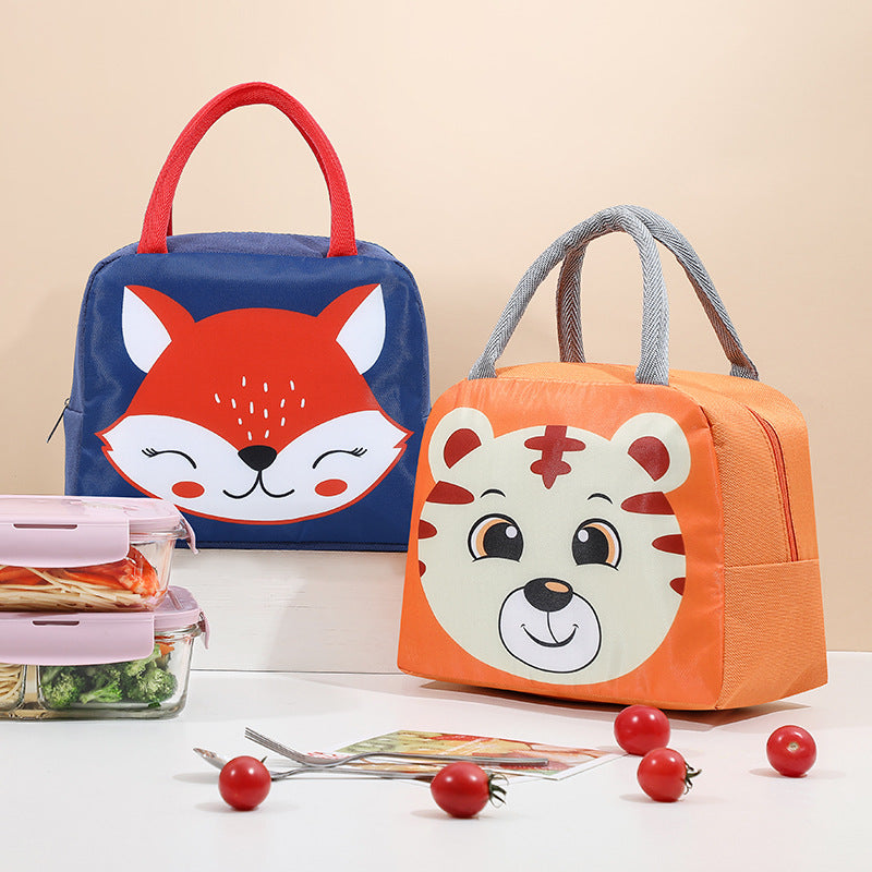 Cartoon Animal Insulated Lunch Bag