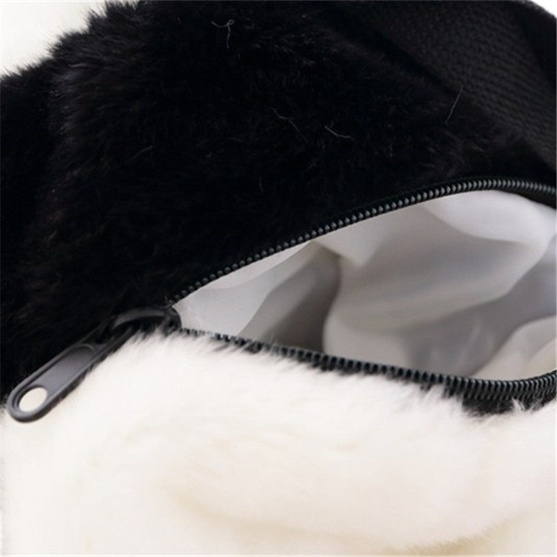 Plush Panda Backpack