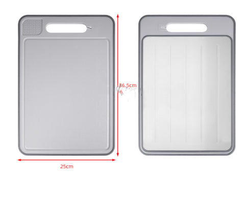 Defrosting Cutting Board with Sharpener