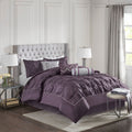 7-Piece Tufted Comforter Set (Cal King)