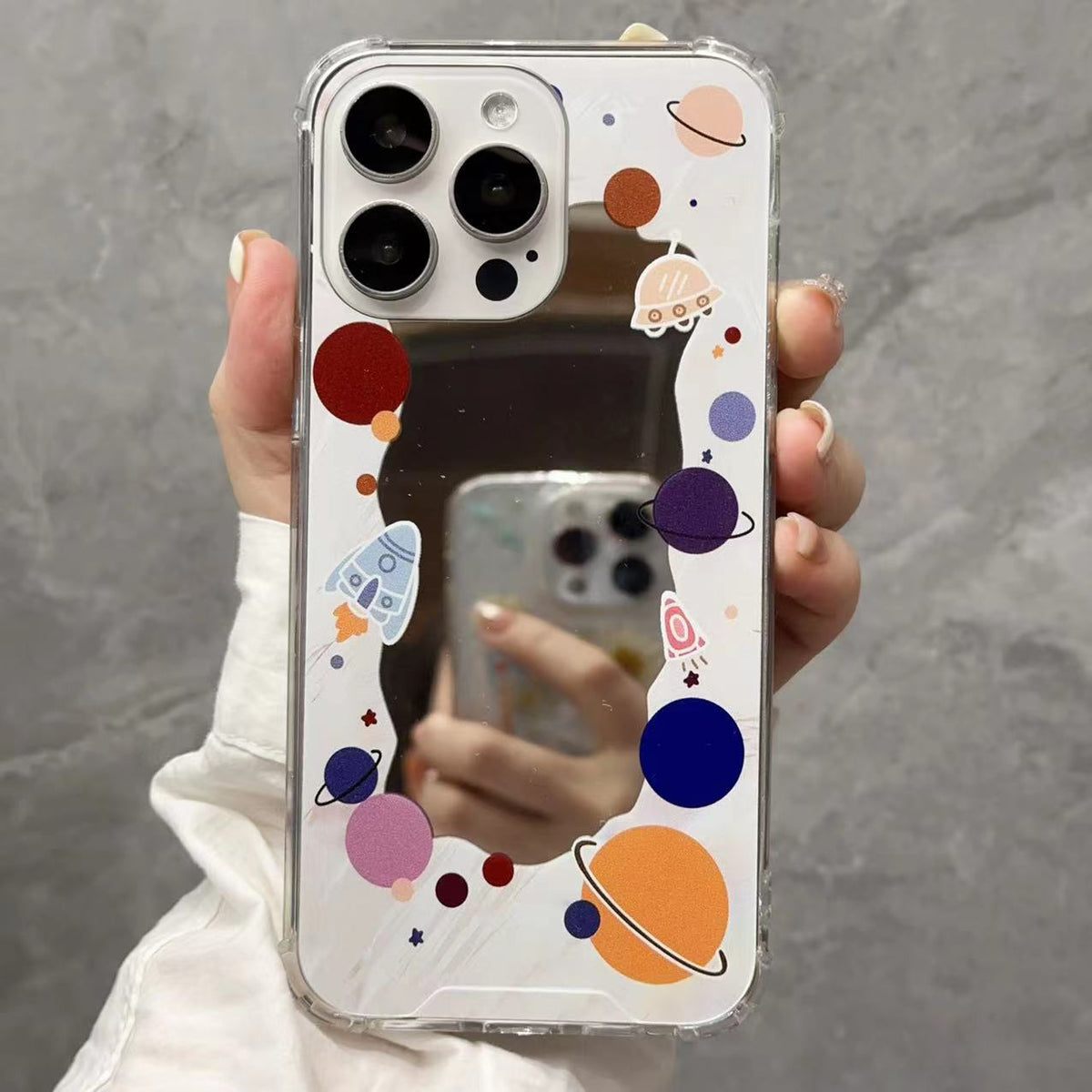 Butterfly Mirror Phone Case