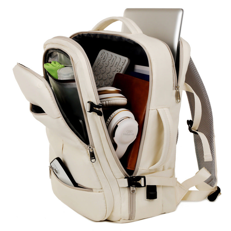 Multi-Pocket Travel Laptop Backpack