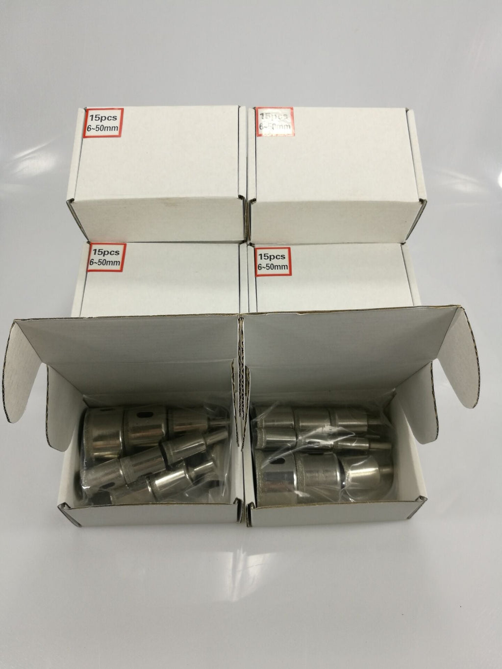15-Piece Diamond Hole Saw Set