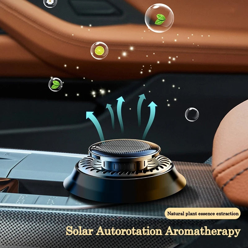 Solar Spinning Car Air Freshener