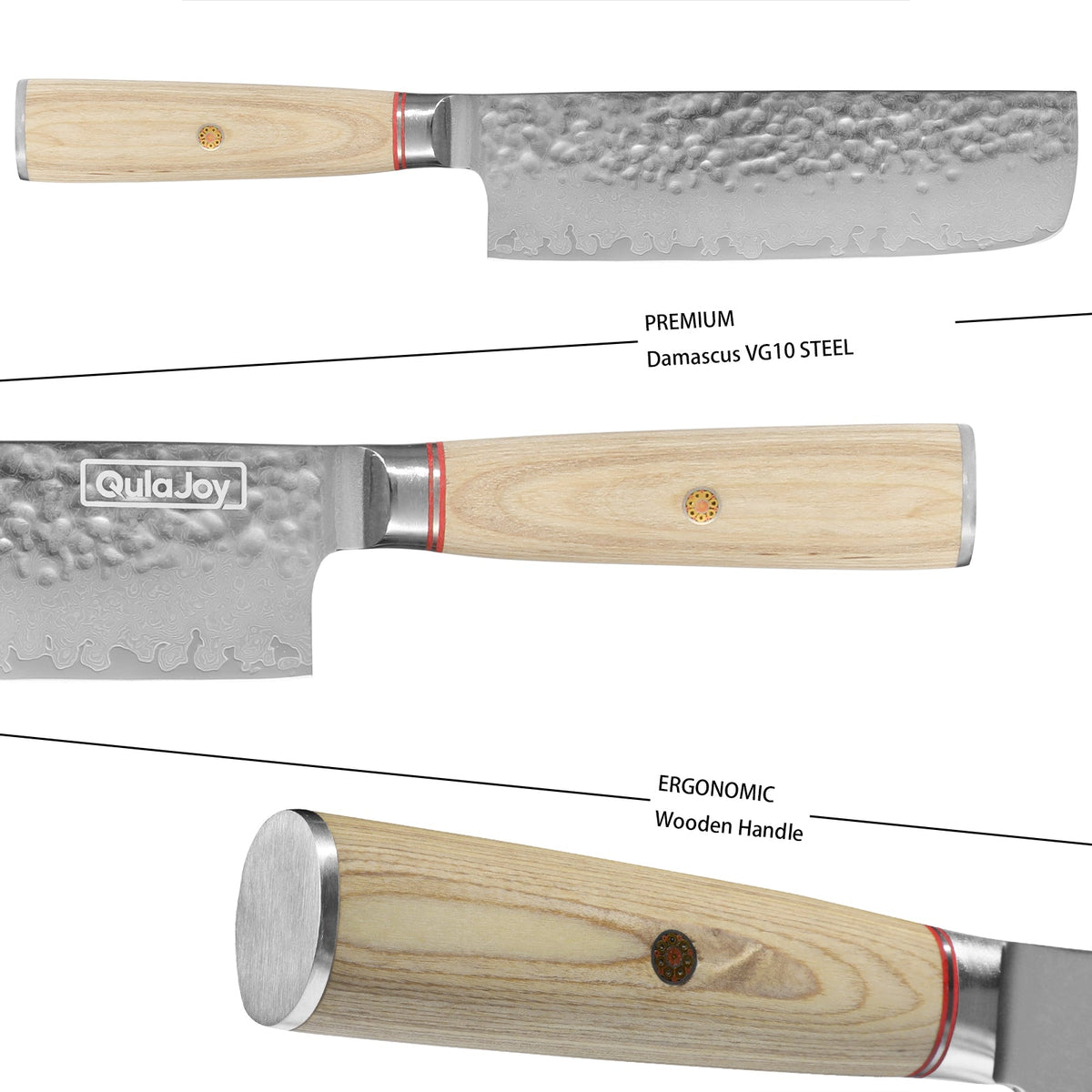 67-Layer Damascus Kitchen Knife