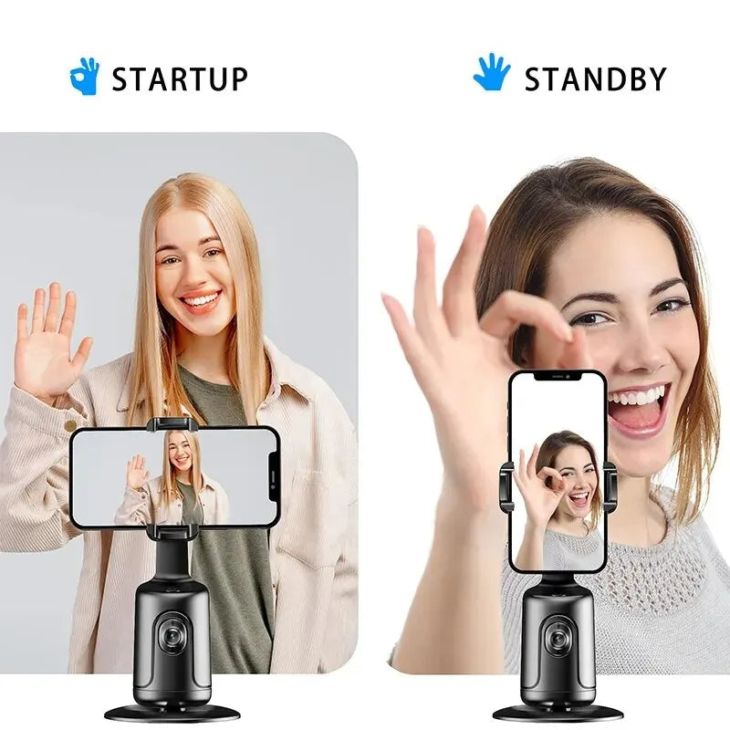360° AI Face-Tracking Phone Mount