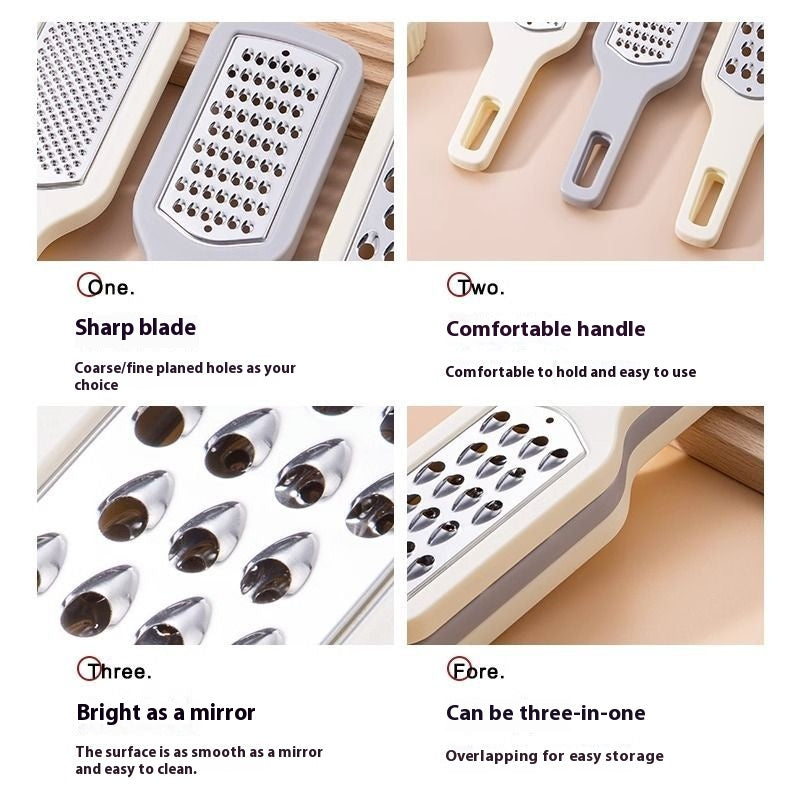 3-in-1 Handheld Grater