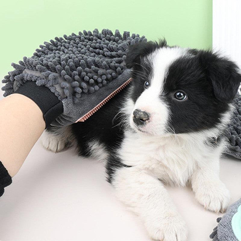 2-in-1 Pet Bath & Drying Glove