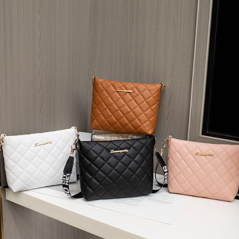 Quilted Chain Crossbody Bag