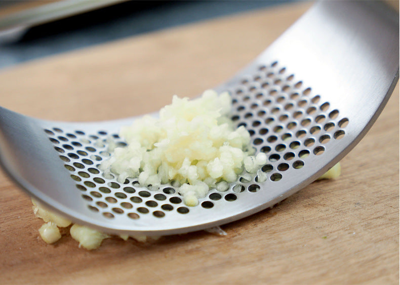 Stainless Steel Rocker Garlic Press