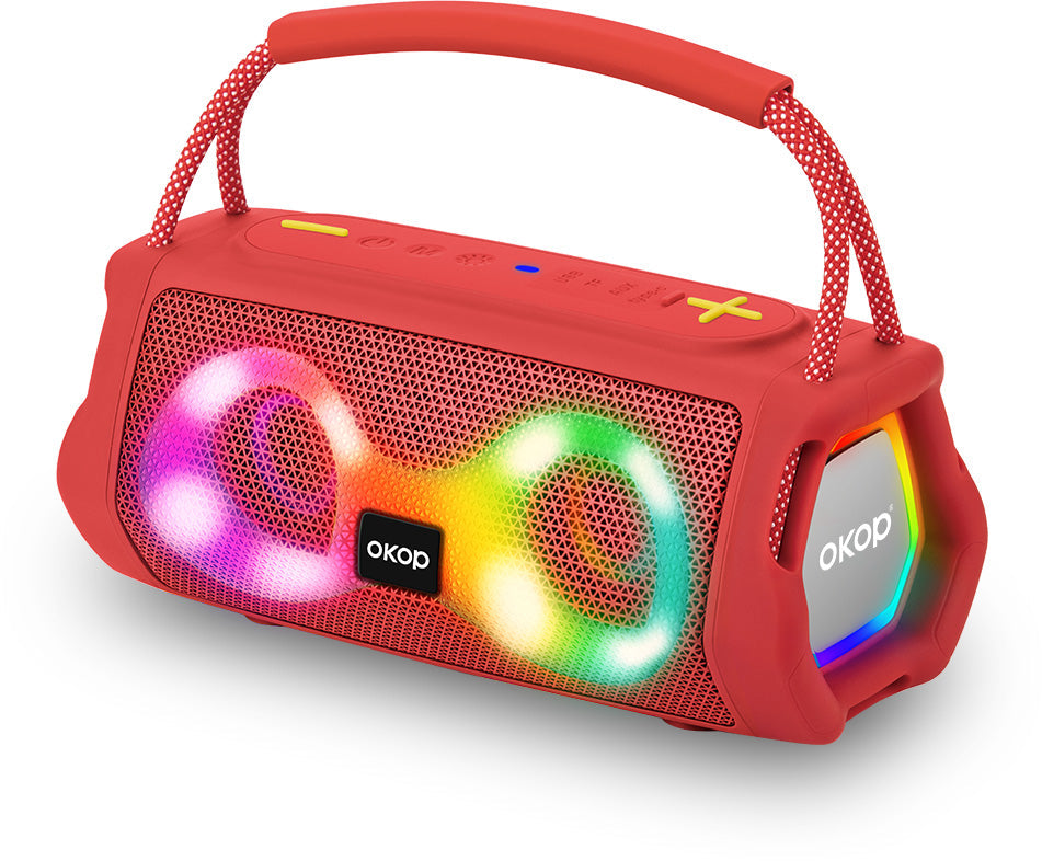 RGB Portable Party Speaker with Handle