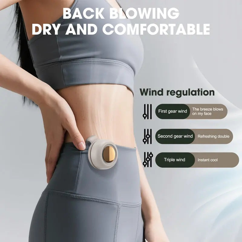 Mini Clip-On Waist Fan