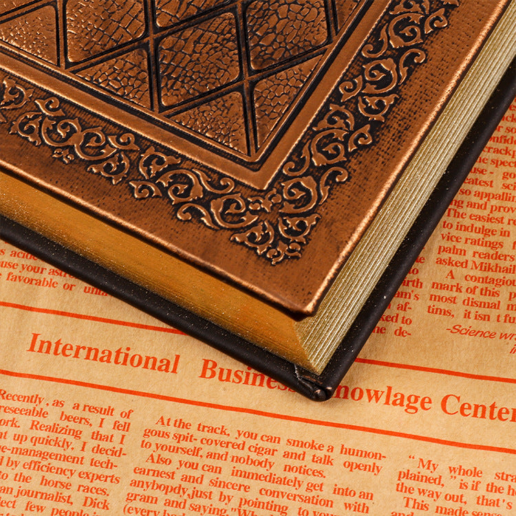 Vintage Faux Leather Notebook