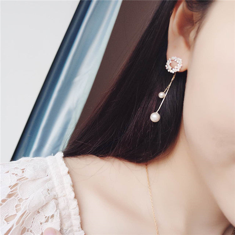 Pearl Garland Drop Earrings