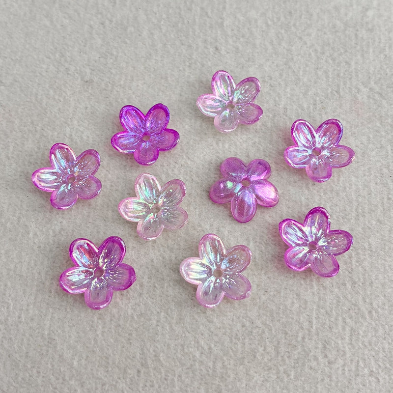 Glow-in-the-Dark Flower Beads