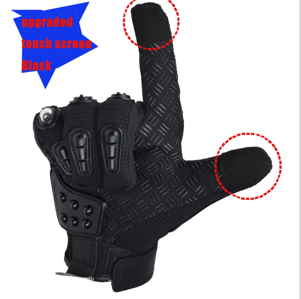 Motorcycle Riding Gloves with Knuckle Protection