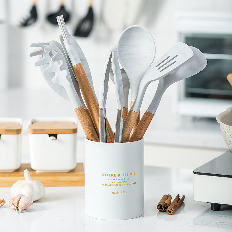 Silicone Spoon & Spatula Set