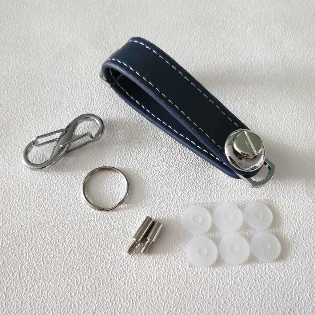 Compact Leather Key Organizer