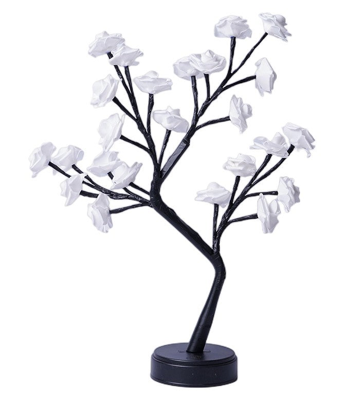 Glowing Rose Tree Lamp