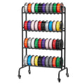 4-Tier Rolling Storage Shelf