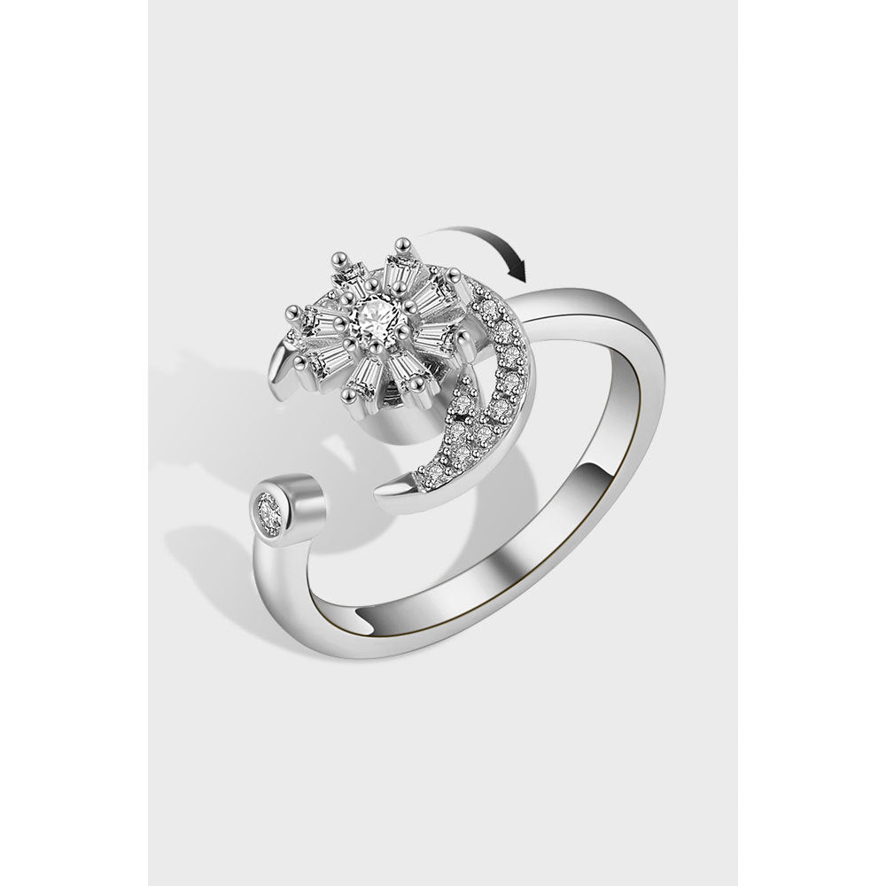 Sterling Silver Spinner Ring