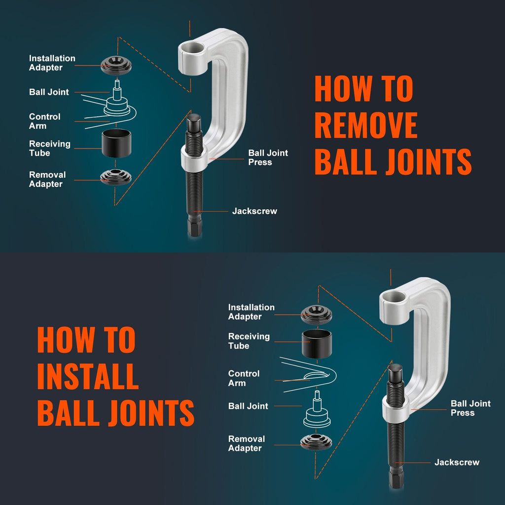21-Piece Ball Joint Press Kit