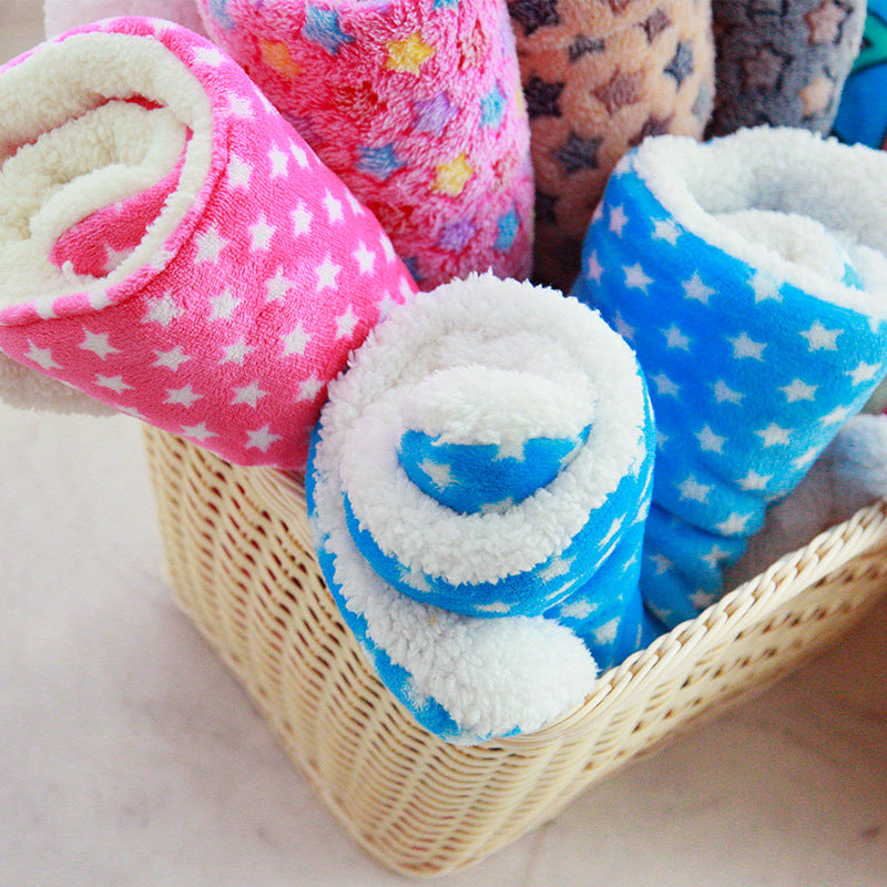 Printed Fleece Pet Blanket