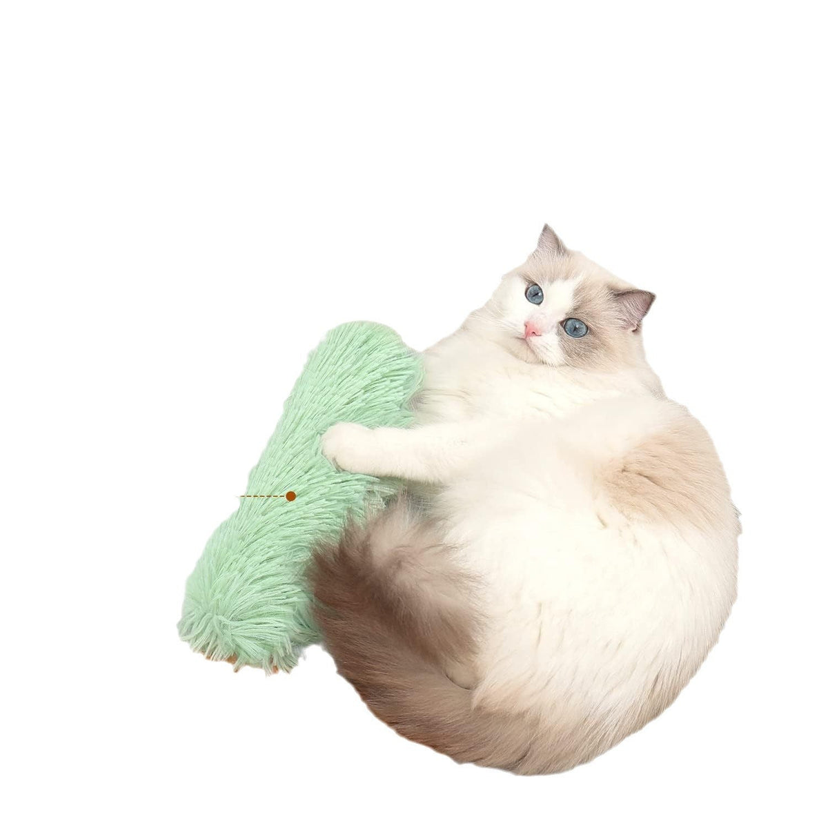 Plush Cat Kicker Pillow