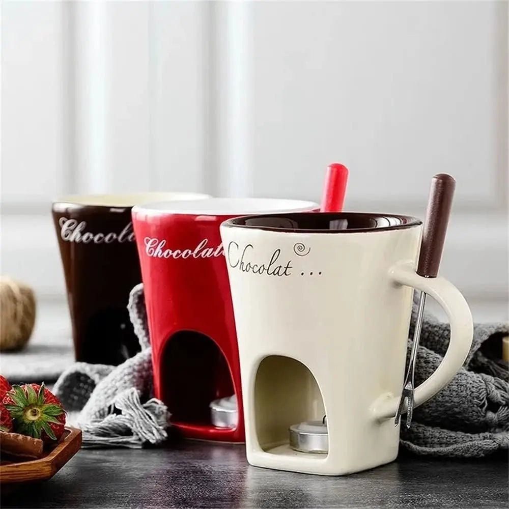 Mini Fondue Mug Set