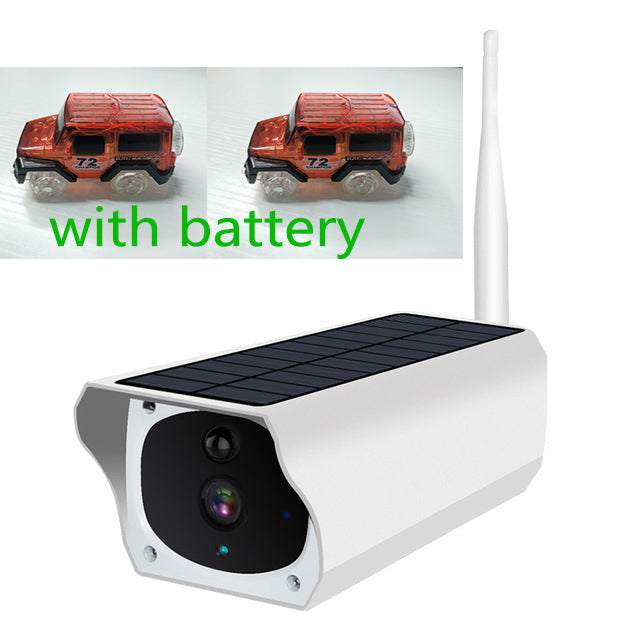 Solar-Powered Wi-Fi Security Camera