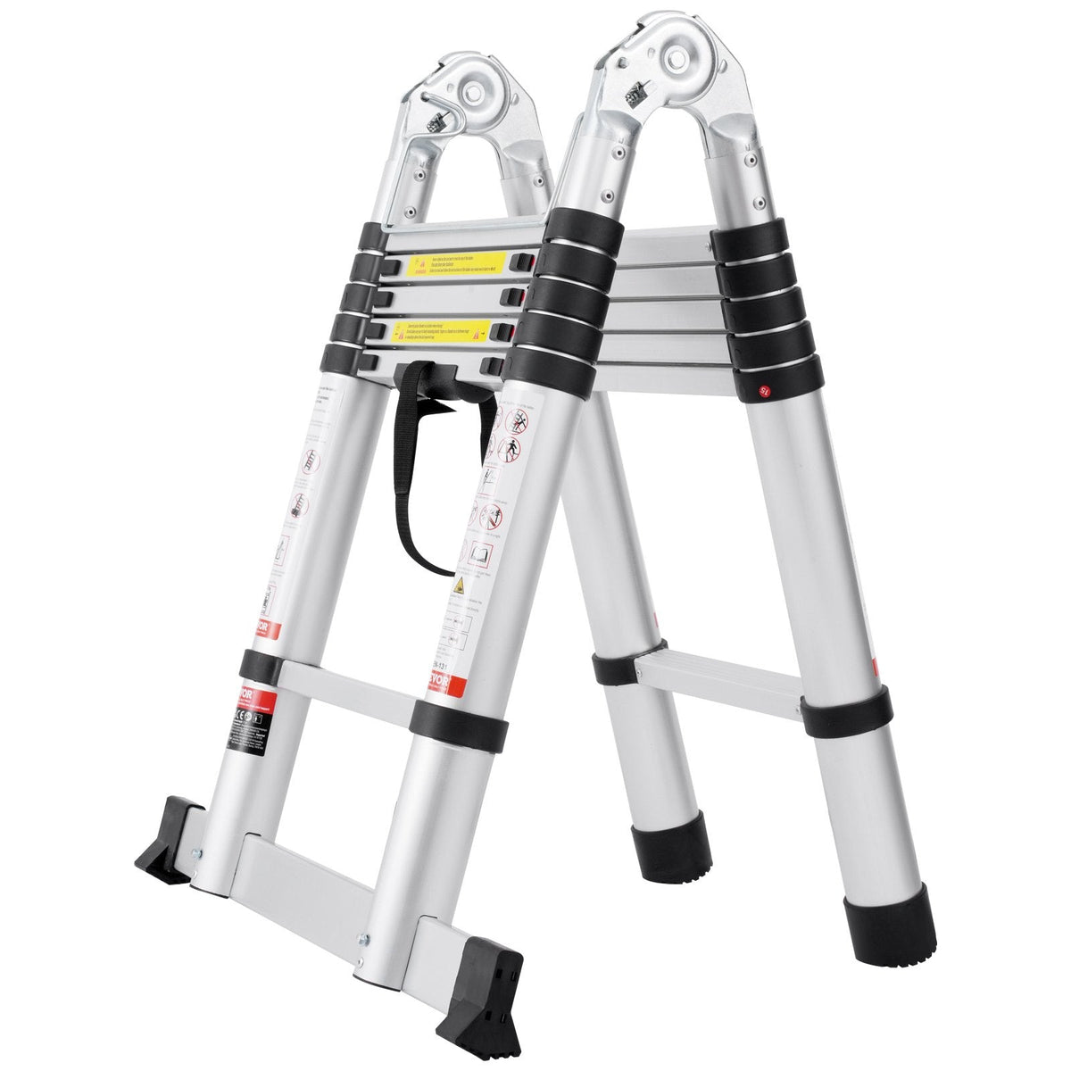 12.5 ft Telescoping A-Frame Ladder