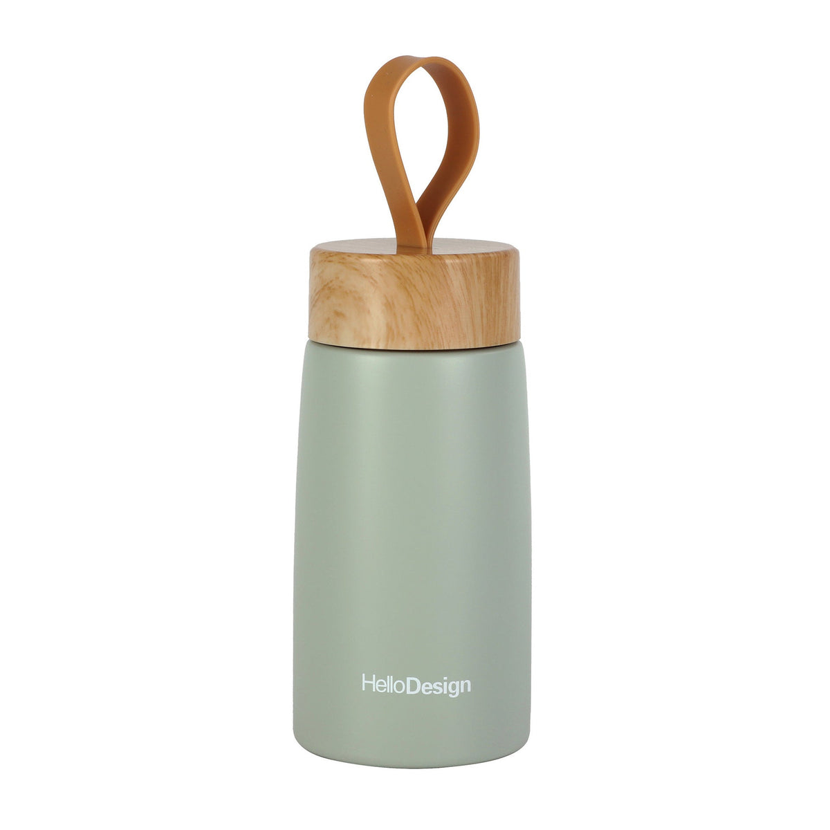Insulated Bamboo-Lid Coffee Tumbler