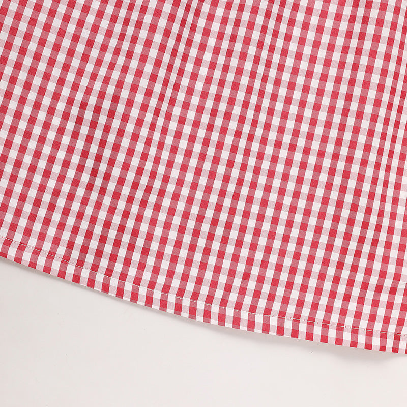 Toddler Plaid Smocked School Dress