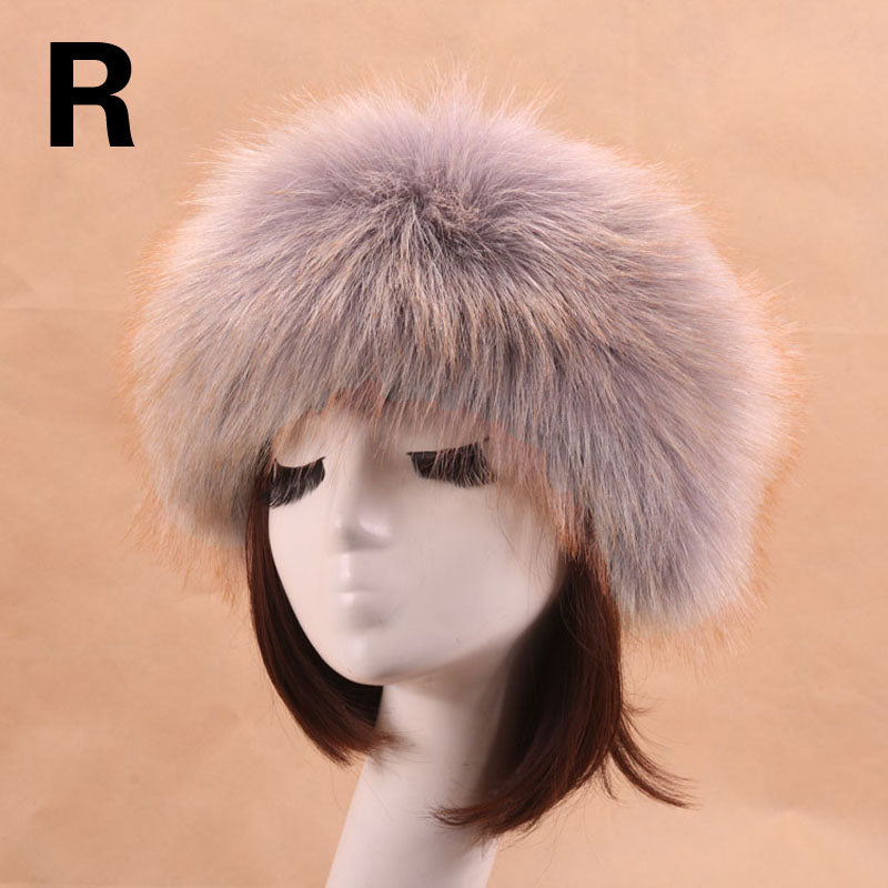 Faux Fur Open-Top Hat